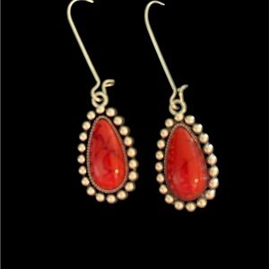 🔥2/$24 or 3/$30🔥 Elegant Red Teardrop Earrings